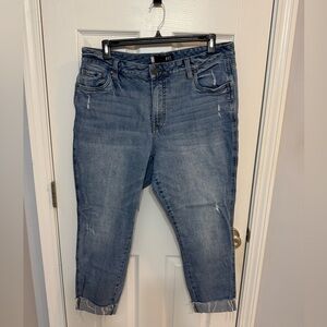 Kut from the Kloth Catherine Fab Ab Boyfriend Jeans